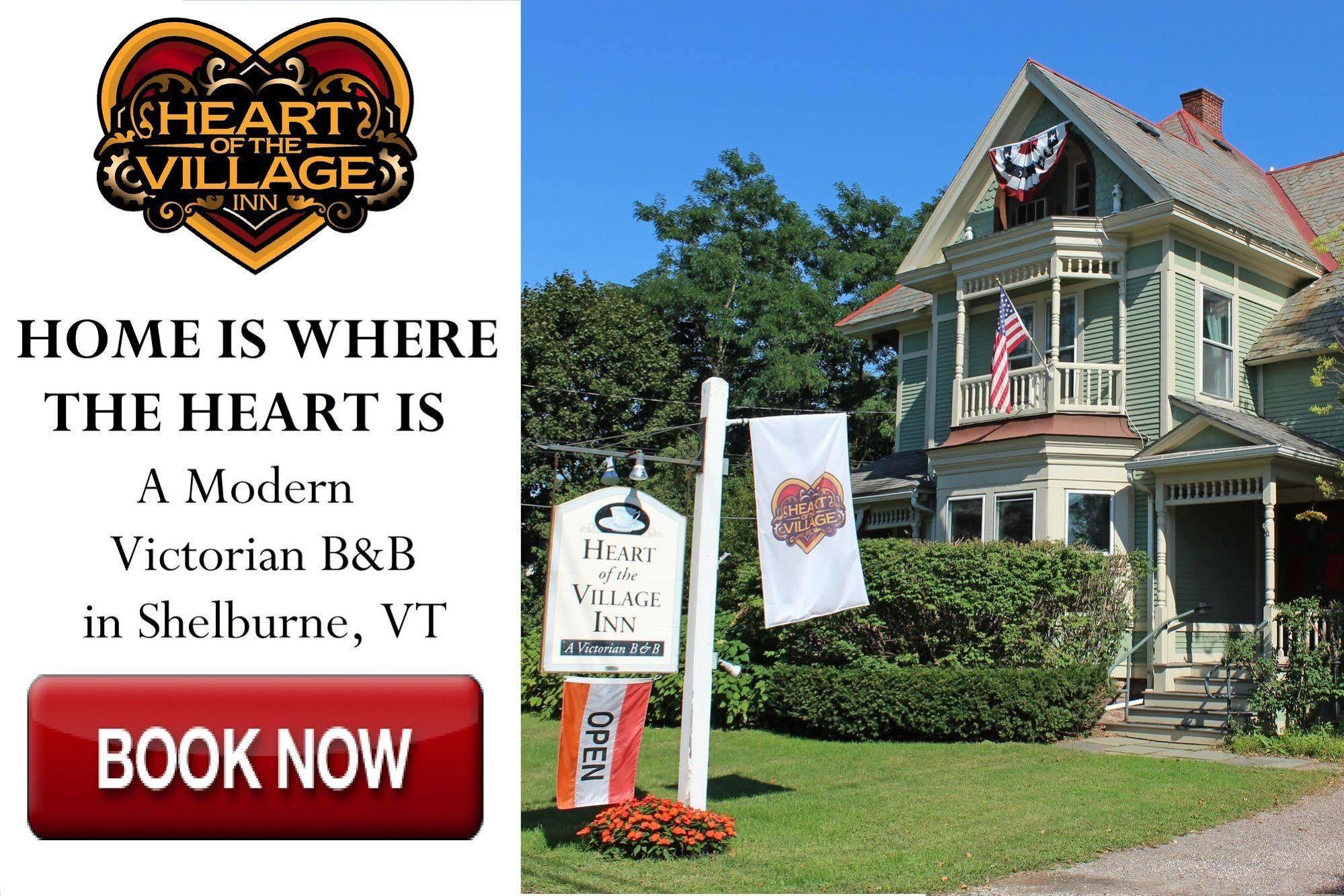 Heart Of The Village Bed & Breakfast In Shelburne Vt Buitenkant foto